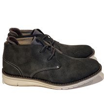 Kenneth Cole Reaction 7 Casino Boot Chukka Dark Gray Mens Lace Up New - $39.59