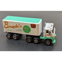 Vtg 1989 Micro Machines Galoob Shake and Sniff Semi Truck Brenda&#39;s Ice Cream - $46.74