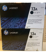 2x New &amp; Sealed HP LaserJet 13A Black Printer Cartridge (Q2613A) 2014yr ... - £34.36 GBP