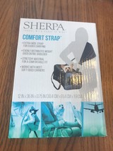 Sherpa Pet Carrier Comfort Strap, Black-Brand New-Ships N 24h - $29.58