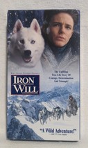 Iron Will (VHS, 1995) Walt Disney - Acceptable Condition - £5.32 GBP
