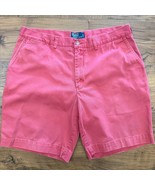 Polo Ralph Lauren Mens 38 Pink Chino Shorts 9&quot; Inseam Preppy Pony Academia - $39.21 CAD