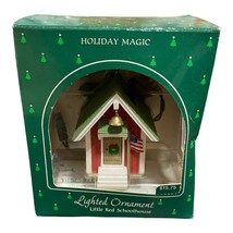 Hallmark Keepsake &quot;Little Red Schoolhouse&quot; 2015 Holiday Magic Ornament - £9.63 GBP