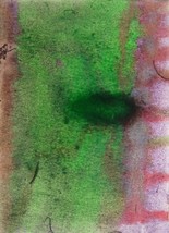 Original Abstract Watercolor Painting Art OOAK ACEO 6 Year Old Child Art... - $7.99