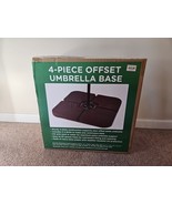 Offset Umbrella Base, 4-Piece, Brown New/Sealed - $34.99