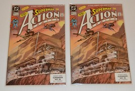 Lot of 36 - Superman Featured in Action Comics Comic Books 1989 through 1994 - £30.83 GBP