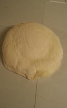 Womens Vintage White Fur Fancy Hat Skull Cap - £23.56 GBP