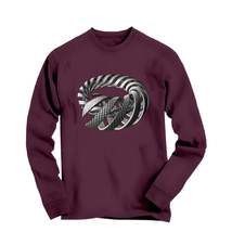 Mc escher spirals art long sleeve tee 736574 thumb200