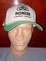 Pioneer Seed Corn Hat Blue Green White Trucker Hat Pre-Owned One Size Fits All - £18.35 GBP