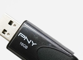 PNY Attache 16GB USB 2.0 Flash Drive 2-Pack - Black image 4