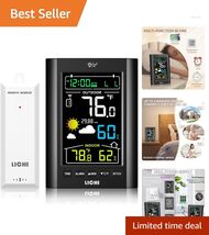 Contemporary Wireless Weather Station - Accurate Indoor/Outdoor Sensor &amp;... - $67.27