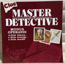Game Parts Pieces Clue Master Detective 1988 Parker Brothers Rules Instr... - $3.39