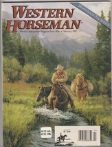 Western Horseman February 1997 Horse magazine  - £8.93 GBP
