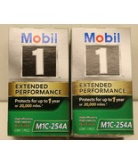 2 Genuine Mobil 1 M1C-254A Extended Performance High Efficiency Oil Filter - £22.23 GBP