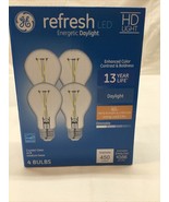 GE Refresh Led Energetic Daylight HD Light Crystal Clear Dimmable Medium Base - £9.63 GBP