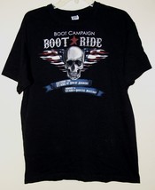 Sons Of Anarchy Boot Ride T Shirt Happy Ending Bar And Restaurant 2011 S... - £130.35 GBP