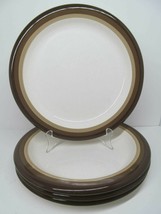 Mikasa Color Complements Best Circles Set Of Four Vintage 10 3/4&quot; Dinner Plates - £46.35 GBP