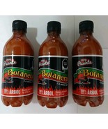 3X LA BOTANERA SALSA BIRDS BEAK ( MUY PICANTE CHILE DE ARBOL ) 3 OF 370g... - $408.12 MXN