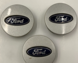 Ford Rim Wheel Center Cap Set Silver OEM G04B40020 - £34.88 GBP