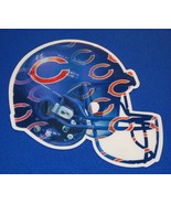 FANTASTIC CHICAGO BEARS HELMET NFL TEAM LOGO CAR VAN TRUCK REFRIGERATOR ... - £4.91 GBP