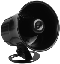 Wired Alarm Siren Horn 15W DC 6 to 12V Security Siren With Bracket Home Security - £15.45 GBP