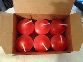 Partylite Votives (qty 6) Red - $12.73