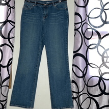 Baccini straight leg denim jeans size 12 - £12.28 GBP