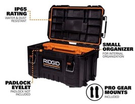 RIDGID Gen 2.0 Pro Gear System 22 In. Modular Tool Box Storage and Organ... - $60.44