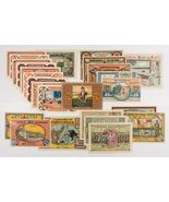 Germany Plebiscite Notgeld Notes. 25 Notes Lot. Poland / Germany / Denmark - $165.93