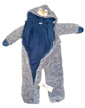 Koala Baby Penguin Bunting Suit 18–24M Hooded Fleece Snowsuit NWT image 5