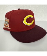 7 1/2 Chicago Bears Red Two Tone New Era NFL 59FIFTY Hat Club Fitted Cap... - $69.99