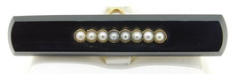 Gold Filled Carved Onyx Bar Pin with Pearls (#J4255) - $222.75