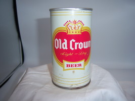 RS - 1970&#39;s Old Crown Beer Brewing Co Fort Wayne Ind 12 oz EMPTY beer can - $95.18 MXN