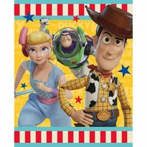 Toy Story 4 8 Ct Loot Favor Party Bags Plastic Buzz Woody Bo - $3.03