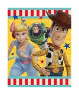 Toy Story 4 8 Ct Loot Favor Party Bags Plastic Buzz Woody Bo - £2.50 GBP