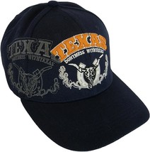Don&#39;t Mess with Texas Men&#39;s Solid Bill Adjustable Baseball Cap (Navy Blue) - £14.30 GBP