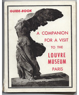Vintage 1950 LOUVRE Art MUSEUM GUIDE-BOOK Paris FRANCE Palace Companion ... - £19.45 GBP