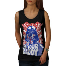 Wellcoda I&#39;m Your Daddy War Funny Womens Tank Top, Dark Athletic Sports Shirt - £17.35 GBP