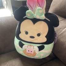 Squishmallows Disney Easter Minnie Mouse with Bunny Ears Plush - 8" - £12.02 GBP