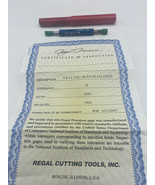 Regal Cutting Tools 8-32 UNC-3B STI Thread Plug Gage Go .1843, NoGo .1862  - €117,30 EUR
