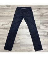 Paige Jeans Mens 29 x 33 Federal Slim Straight Blue Dark Wash Denim Pants - €27,18 EUR