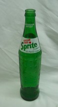 Vintage Sugar Free Sprite 11&quot; Green Glass Soda Bottle Sequoia National Park - £23.46 GBP