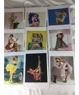 16 Beautiful Pin Up Girl Frameable prints Taschen Artists Ekman Elvgren ... - $15.58