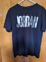 Michael Jordan Large Men&#39;s Size T-shirt Rare Black by Nike - €11,21 EUR