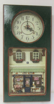 Clock Quartz Wood Bakery Wall Clock Shadow Box - £39.89 GBP