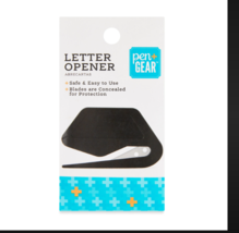 Pen + Gear Letter envolope Opener Black - $12.17 CAD