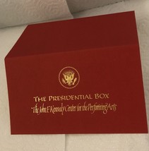 Bush Kennedy Center Ticket Holder President’s Box White House Gop Republican Exc - £20.50 GBP
