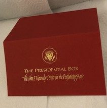 BUSH KENNEDY CENTER TICKET HOLDER PRESIDENT’S BOX WHITE HOUSE GOP REPUBL... - $25.65