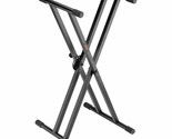 Auray KSPL-2X Double-X Keyboard Stand with Pull Lock - £43.74 GBP