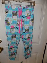 Justice Striped Owl Pajama Pants Size 10 Girl&#39;s EUC - £10.38 GBP